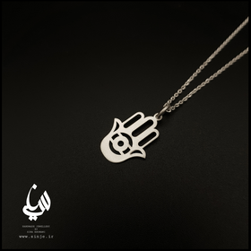 آویز گردنبند نقره خمسه برند سینجه