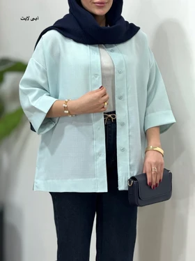 تونیک مانتویی باکسی یگانه