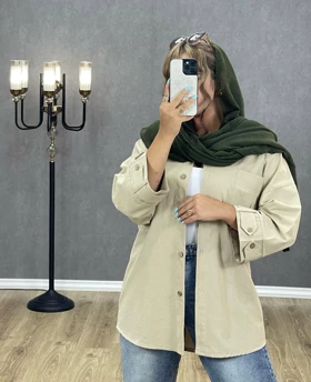 مانتو شومیزی لینن کد 2143