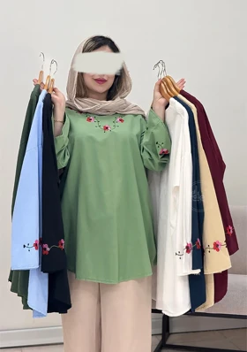مانتو گلدوزی گیسو