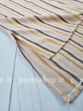 شومیز راه راه بغل چاک مراکشی