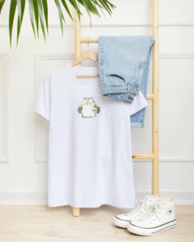 تیشرت گربه چاق