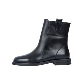 نیم بوت زنانه چرم کروکو مدل ws1085