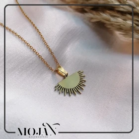 پلاک استیل طرح خورشید کد 001