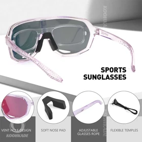 عینک KAPVOE K63 13 فریم صورتی