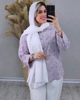شومیز گل گچی