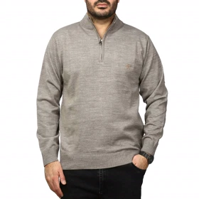 پلیور بافت نیم زیپ ماراتن مدل 1719851