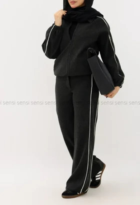 ست بامبر شلوار فوتر کد1004797