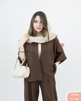 شومیز باکسی راز 6798