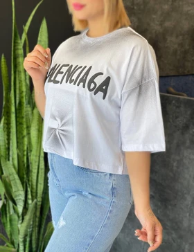 کراپ تیشرتی Balenciaga کد : 70212