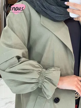 مانتو کتی آستین عروسکی