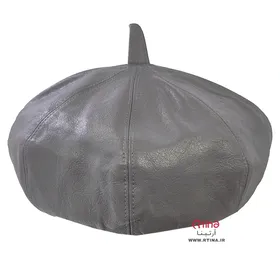 کلاه برت چرمی زنانه دخترانه مدل هشت پر