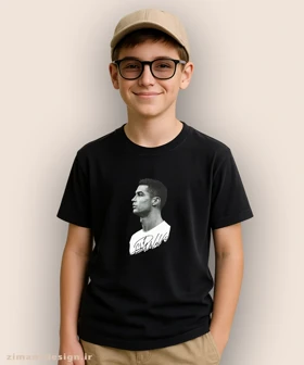 تیشرت بچگانه طرح کریستیانو رونالدو کد 960