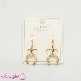 گوشواره زنانه ژوپینگ مدل نعل اسب
