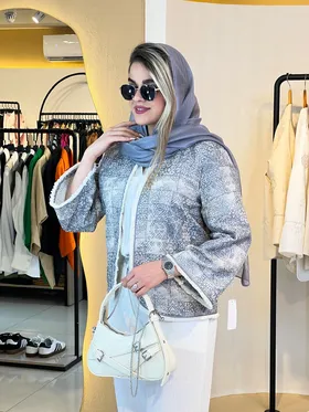کت ژاکارد کوکدوزی 10076