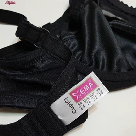 سوتین زنانه اما مدل پرلون اتوبانی مشکی کد 4930-4500