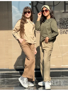 شلوار بگ دمپا گلدوزی