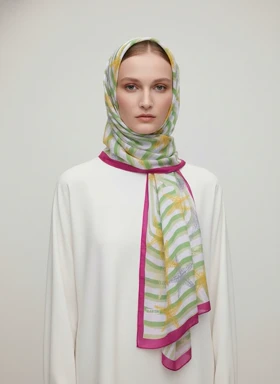 شال حریر ستاره