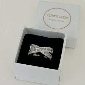 انگشتر زنانه طرح جواهر کد 894