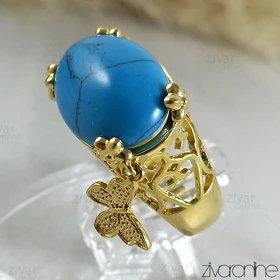 انگشتر زنانه فیروزه 30039