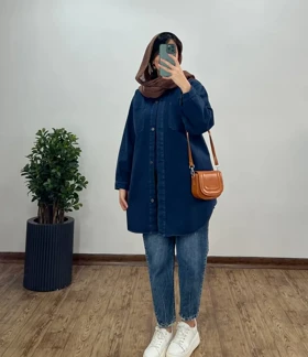 مانتو کتان پاییزه کارن 1