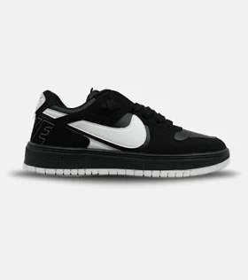 کفش کتانی مردانه مشکی سفید NIKE AIR JORDAN