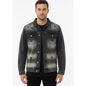 کت جین مردانه طرح کاستوم