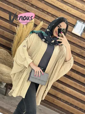 مانتو سزار آستین پانچ