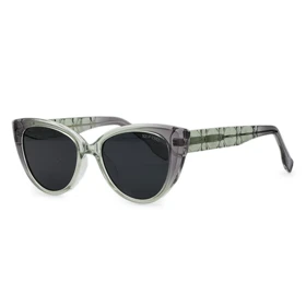 عینک آفتابی گربه ای زنانه موسکات Moscot مدل EA-7027 پلاریزه (طوسی)