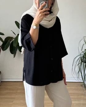 شومیز مانتویی ملیکا