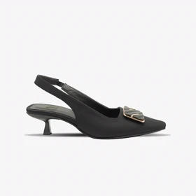 کفش مجلسی زنانه پاشنه‌دار 3 سانت مدل 400344 _ sandal valentino
