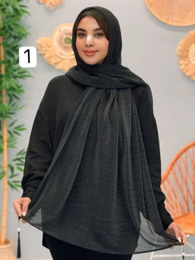 3247-شال مشکی آرامیس