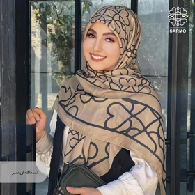 روسری نخ پنبه سارمو