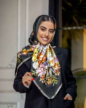 روسری ساتن