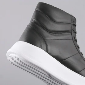 نیم بوت مردانه چرم یلسان مدل بایا کد 509-GN