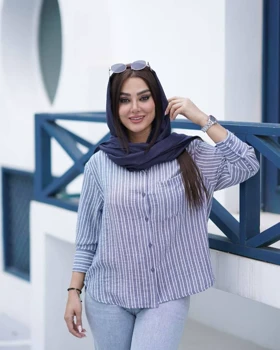 شومیز یقه مردانه
