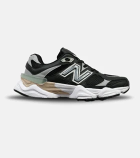 کفش کتانی مردانه و زنانه مشکی طوسی NEW BALANCE 9060
