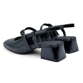 کفش صندل پاشنه‌دار 5 سانت مدل 4035 _ sandal valentino