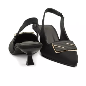 کفش مجلسی زنانه پاشنه‌دار 3 سانت مدل 400344 _ sandal valentino