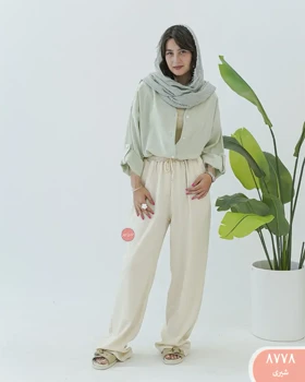 شلوار بگ سیلک8778