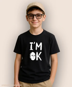 تیشرت بچگانه طرح وان پانچ من شخصیت سایتاما کد 900