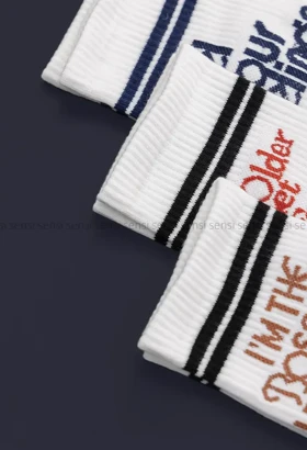 جوراب انگلیسی ساق‌دار پنبه کد1004997