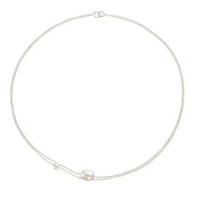 گردنبند مروارید سیلورپرل کد 0512