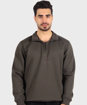 دورس نیم زیپ مردانه ساده 0653