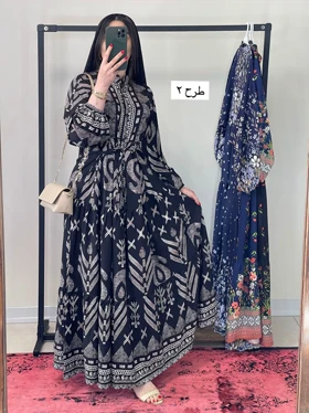 پیراهن دکمه دار فلور
