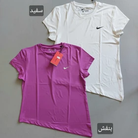 تیشرت یک طرف چاک‌دار سایز بزرگ 40 تا 48