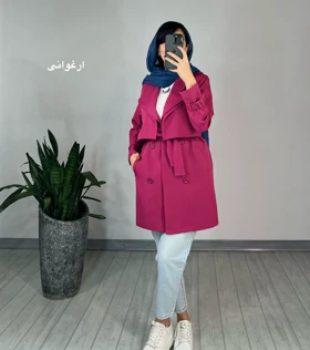 مانتو بلند نازلی