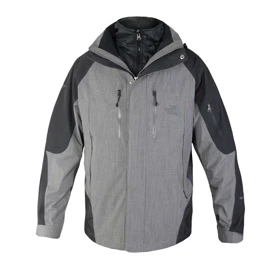 کاپشن دوپوش مردانه THE NORTH FACE (خاکستری)