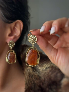 گوشواره های سنگی