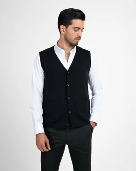 ام کی کالکشن جلیقه mk-6095-black